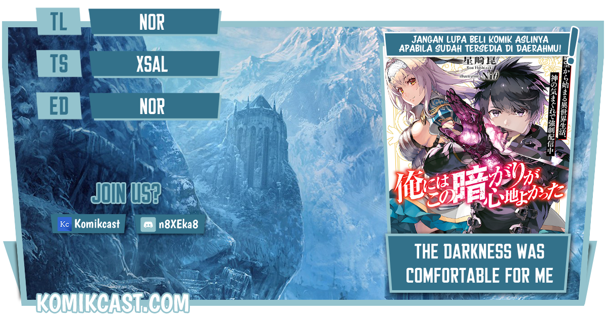 The Darkness was Comfortable for Me Chapter 1.1 - halaman 1