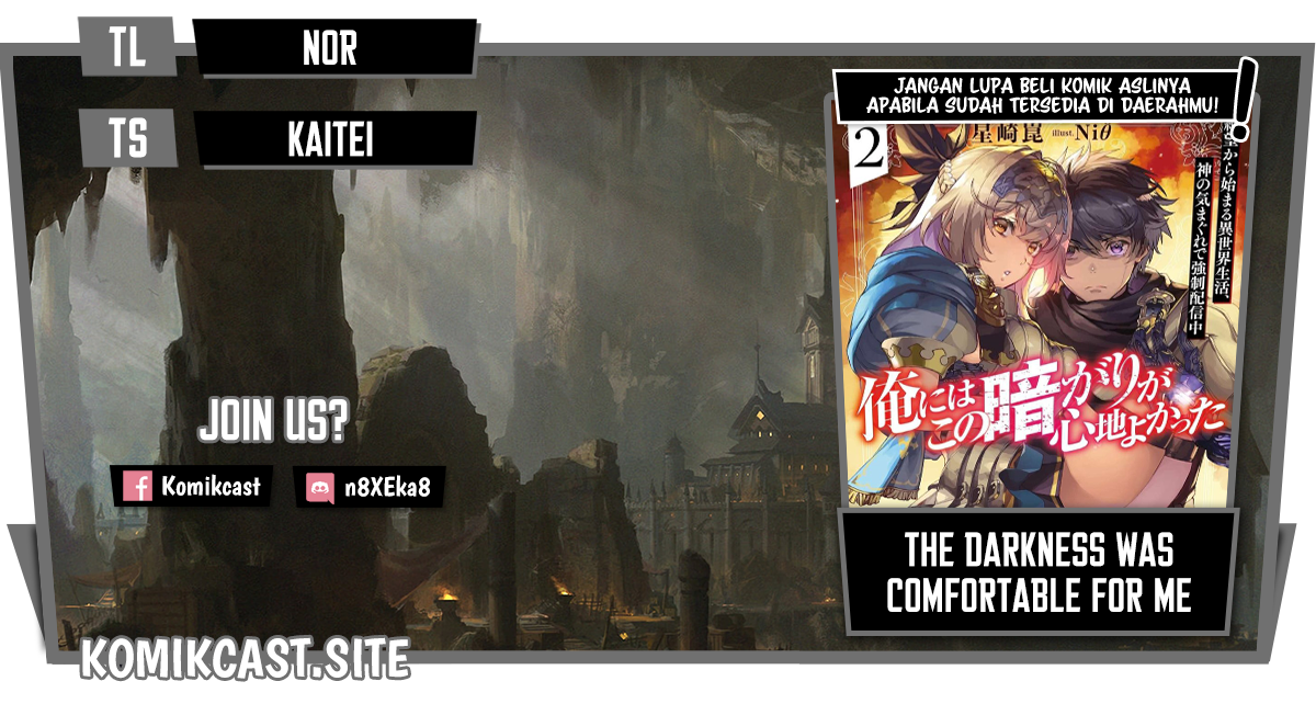 The Darkness was Comfortable for Me Chapter 15 - halaman 1