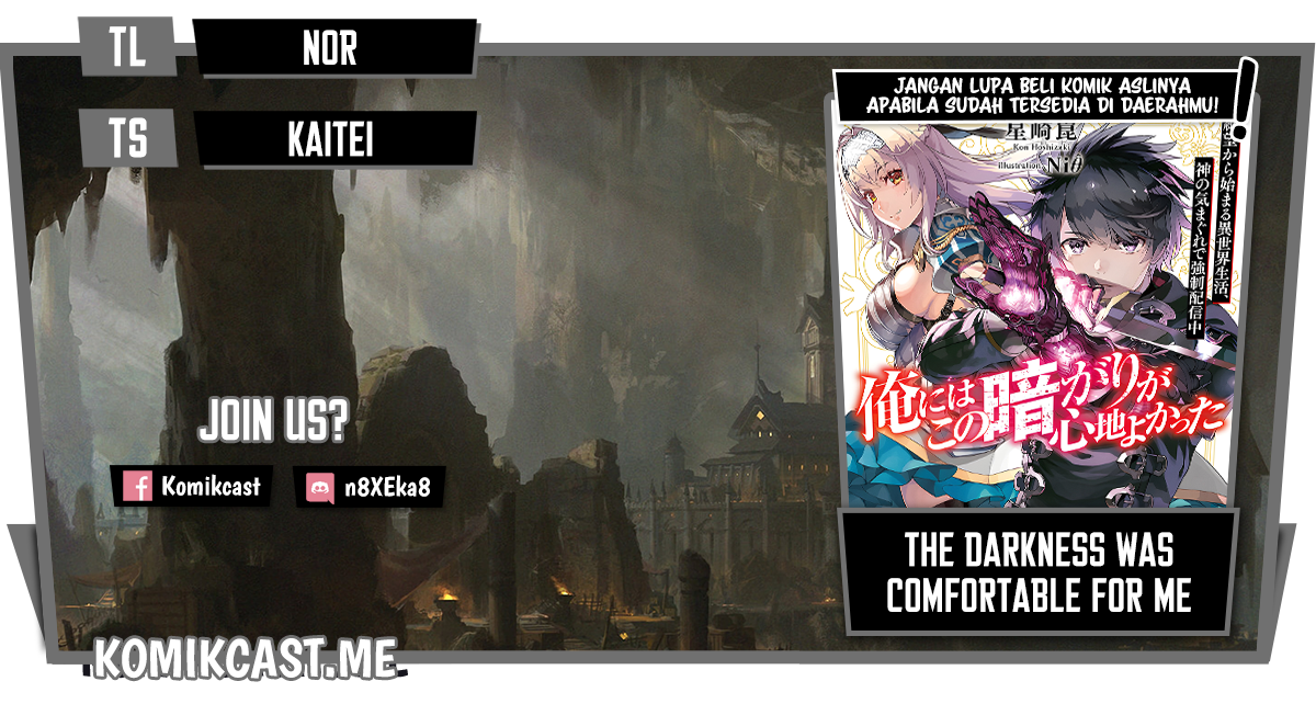 The Darkness was Comfortable for Me Chapter 6 - halaman 1