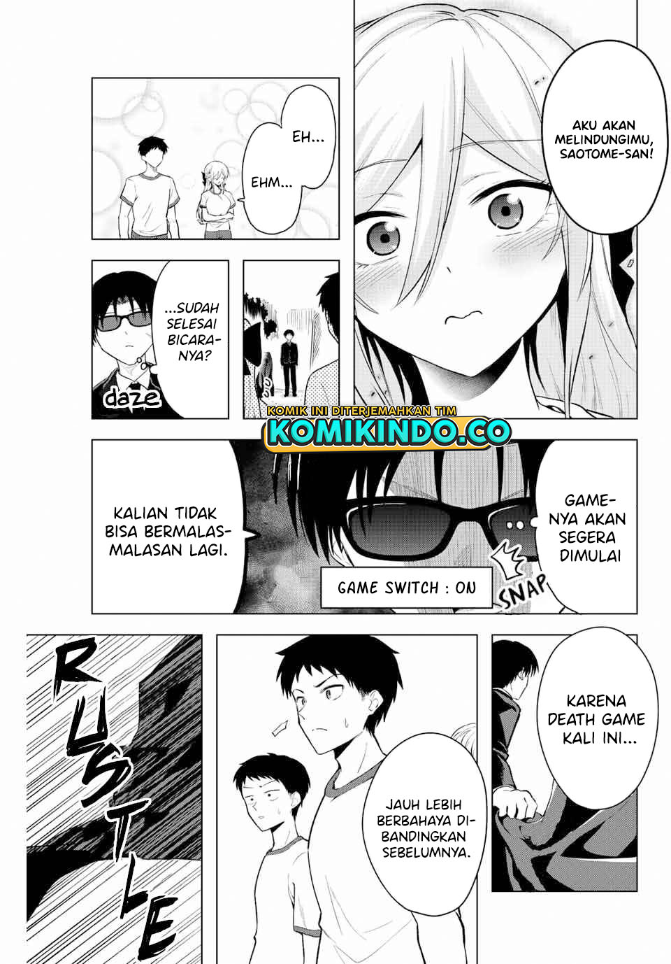 The Death Game Is All That Saotome-san Has Left Chapter 10 - halaman 6