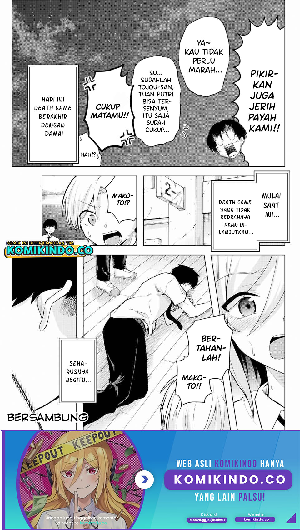 The Death Game Is All That Saotome-san Has Left Chapter 11 - halaman 16