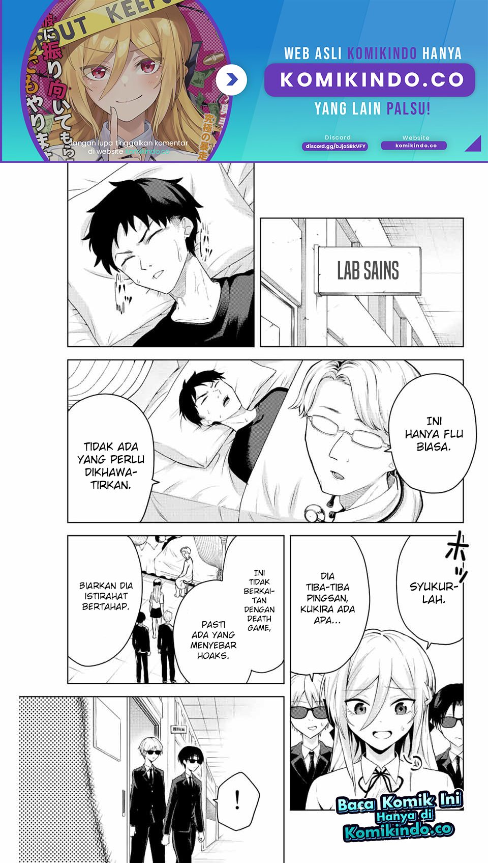 The Death Game Is All That Saotome-san Has Left Chapter 12 - halaman 2