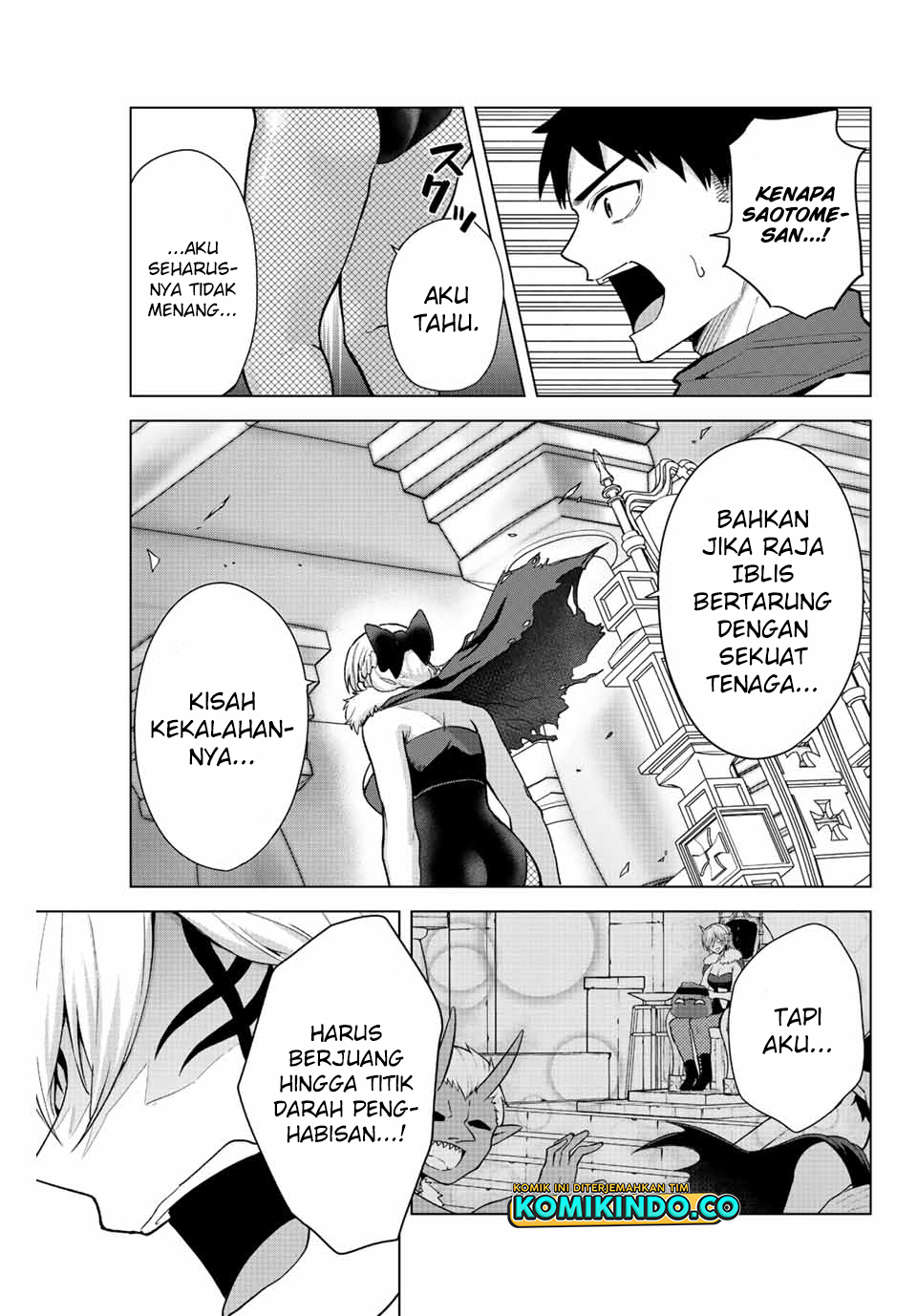 The Death Game Is All That Saotome-san Has Left Chapter 18 - halaman 6