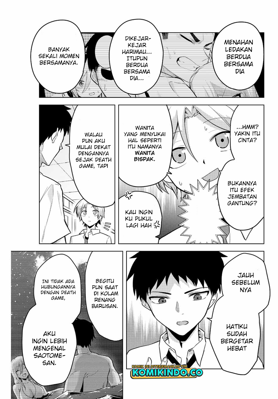 The Death Game Is All That Saotome-san Has Left Chapter 22 - halaman 6