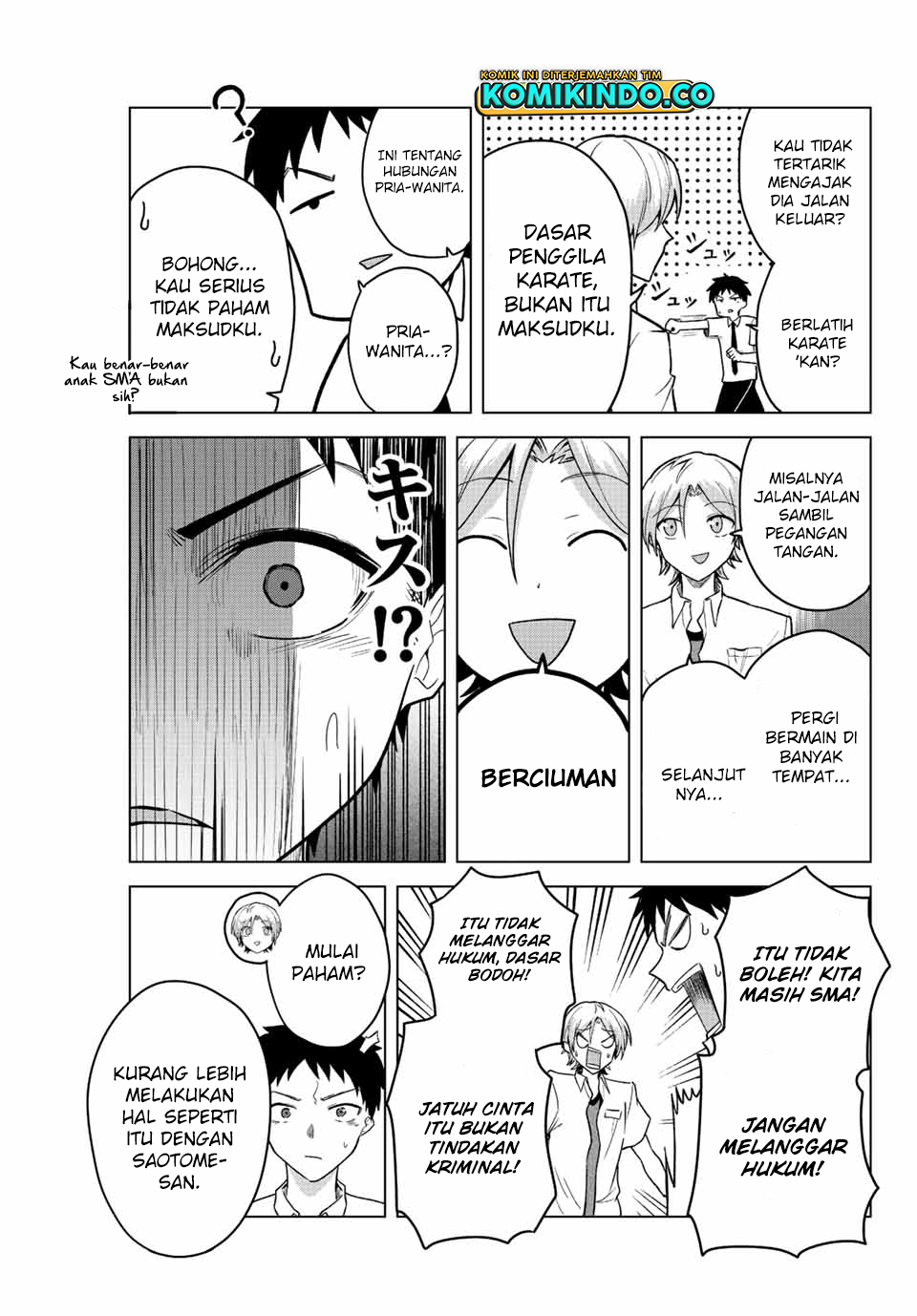 The Death Game Is All That Saotome-san Has Left Chapter 22 - halaman 8