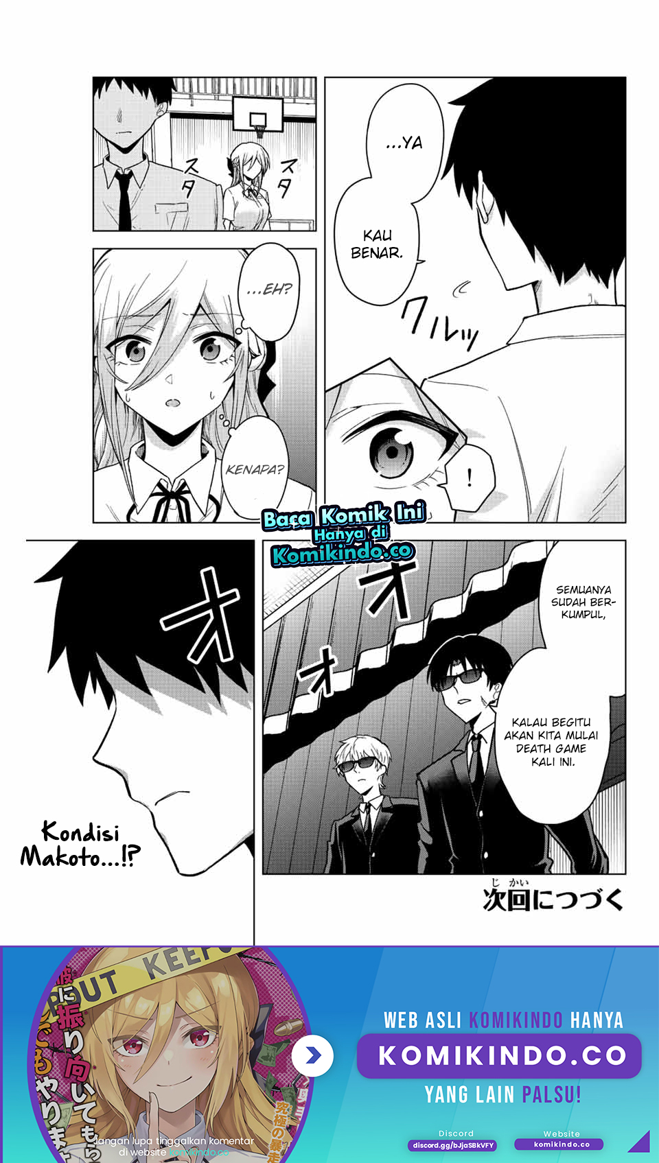 The Death Game Is All That Saotome-san Has Left Chapter 24 - halaman 16