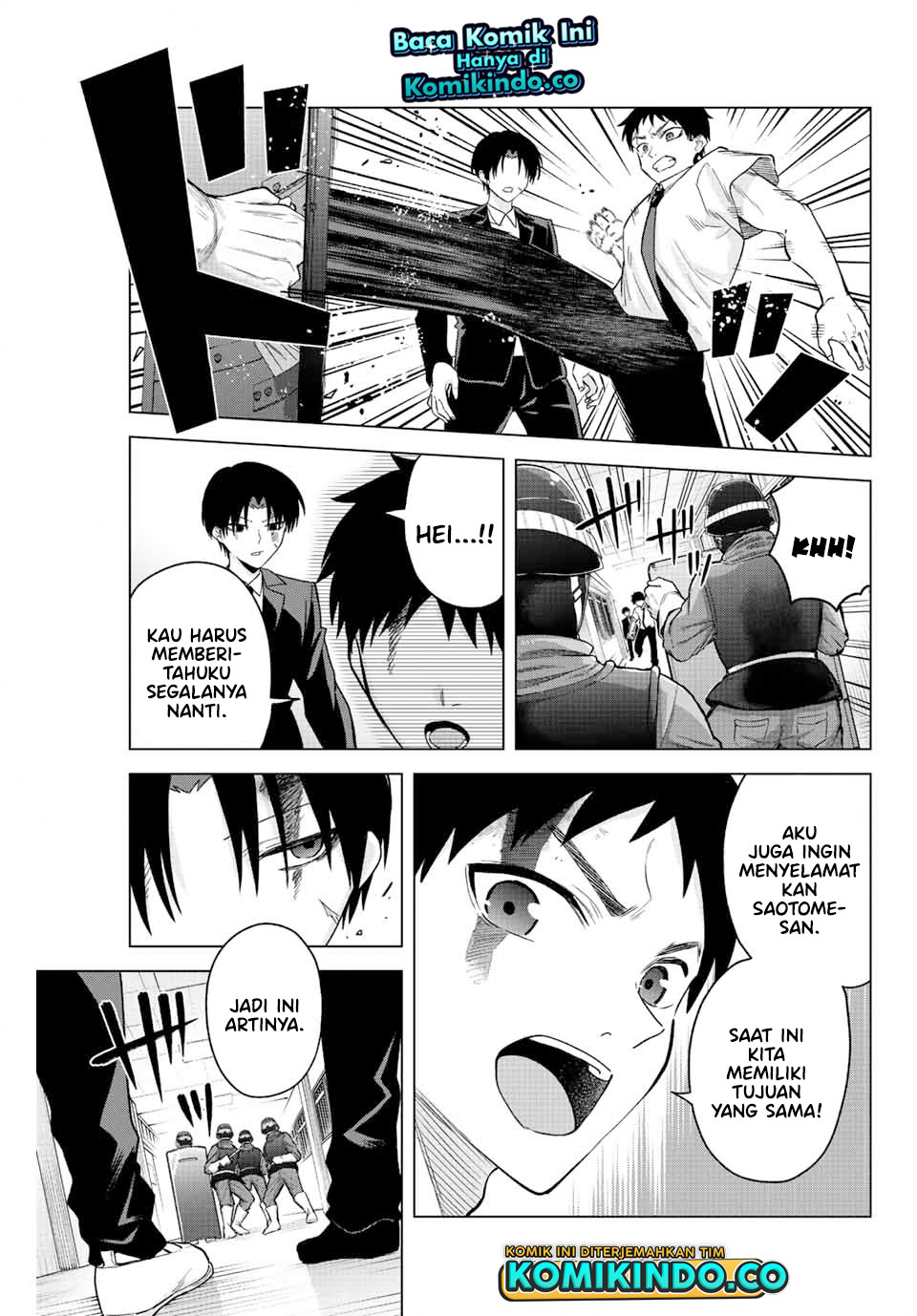 The Death Game Is All That Saotome-san Has Left Chapter 33 - halaman 8