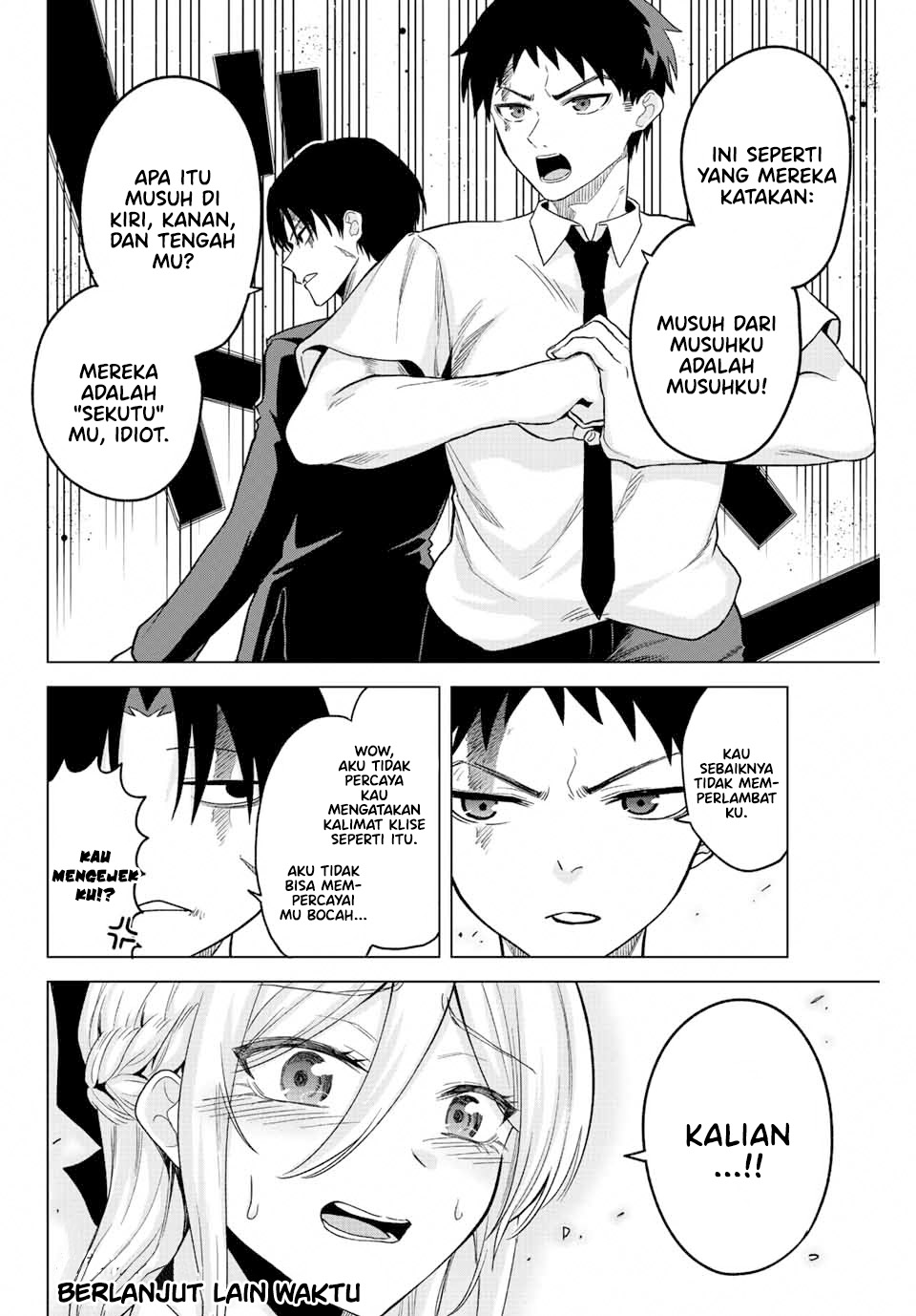 The Death Game Is All That Saotome-san Has Left Chapter 33 - halaman 9