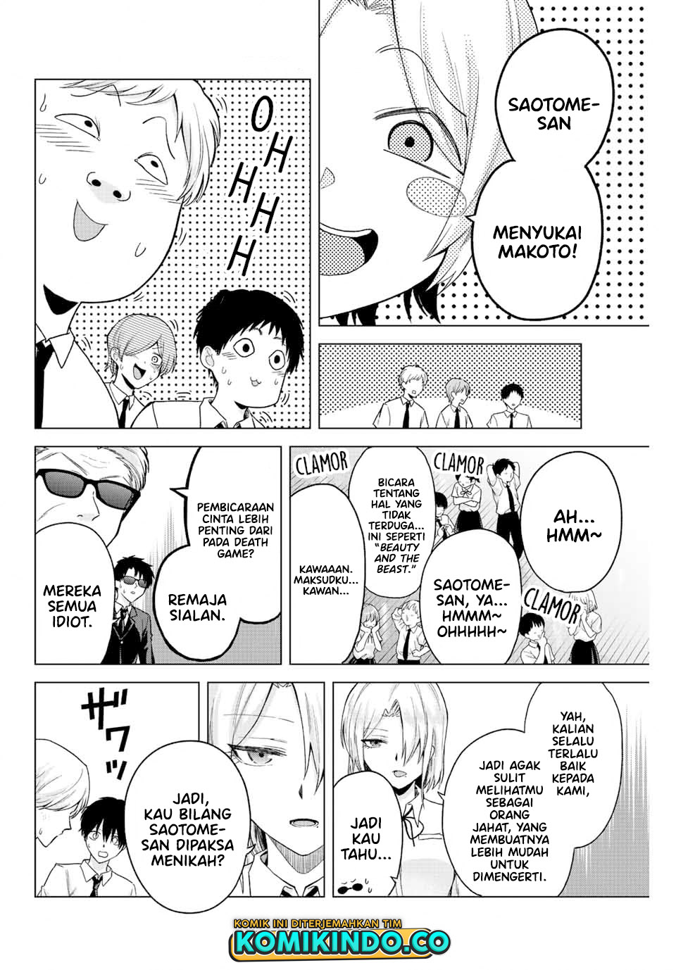 The Death Game Is All That Saotome-san Has Left Chapter 34 - halaman 5