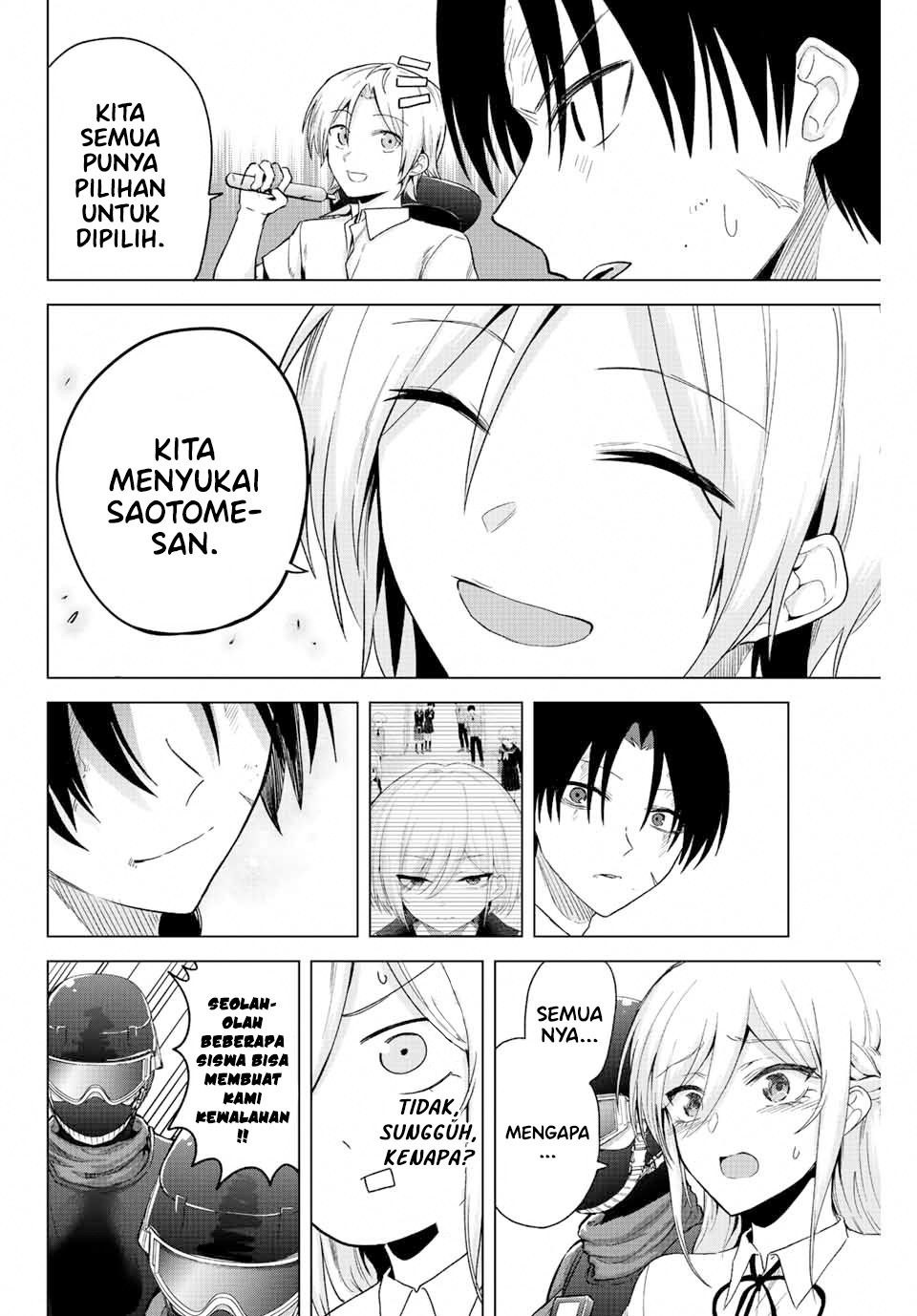 The Death Game Is All That Saotome-san Has Left Chapter 34 - halaman 8
