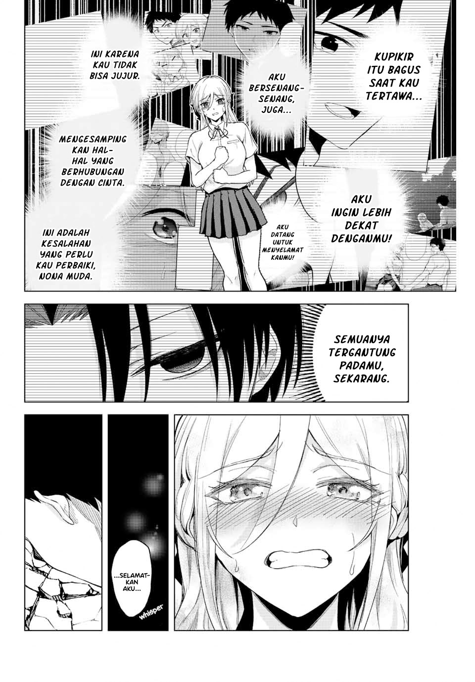 The Death Game Is All That Saotome-san Has Left Chapter 35 - halaman 9