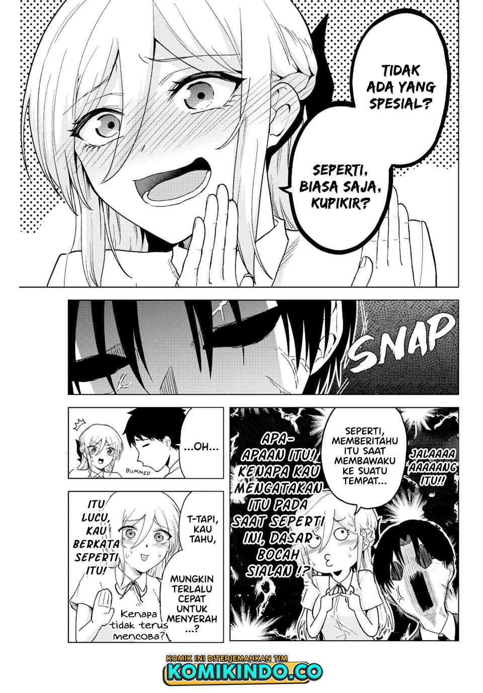 The Death Game Is All That Saotome-san Has Left Chapter 36 - halaman 8