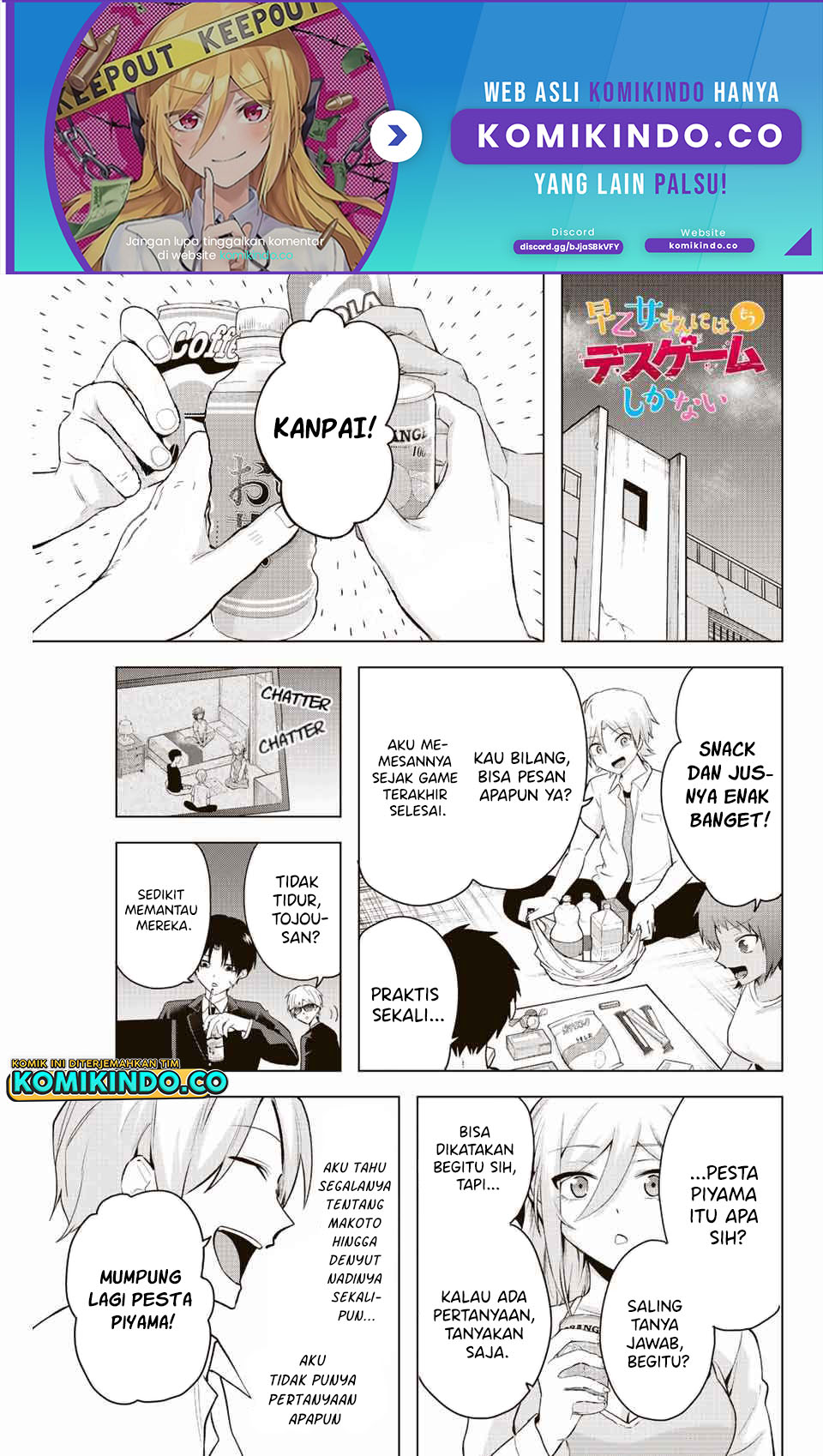 The Death Game Is All That Saotome-san Has Left Chapter 7 - halaman 2