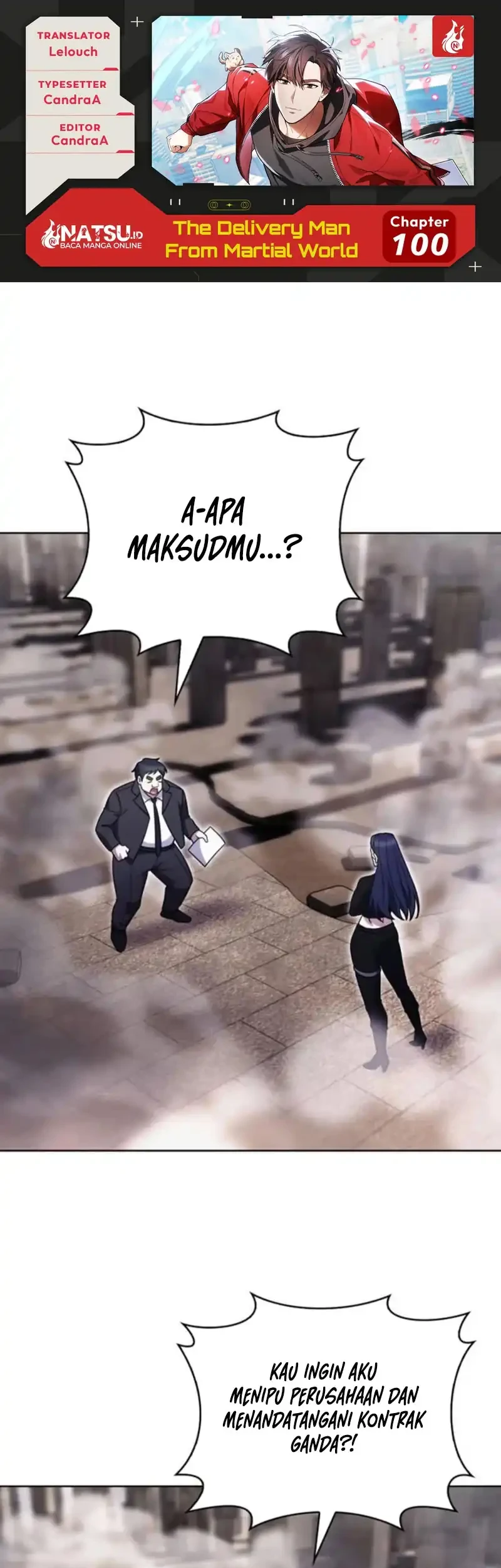 The Delivery Man From Murim Chapter 100 - halaman 1