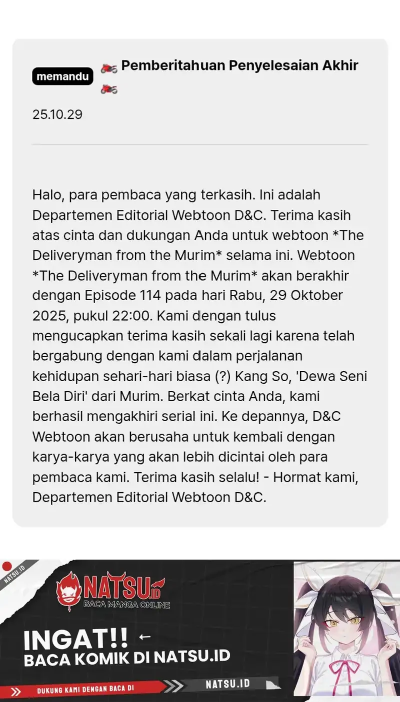 The Delivery Man From Murim Chapter 114 - halaman 69