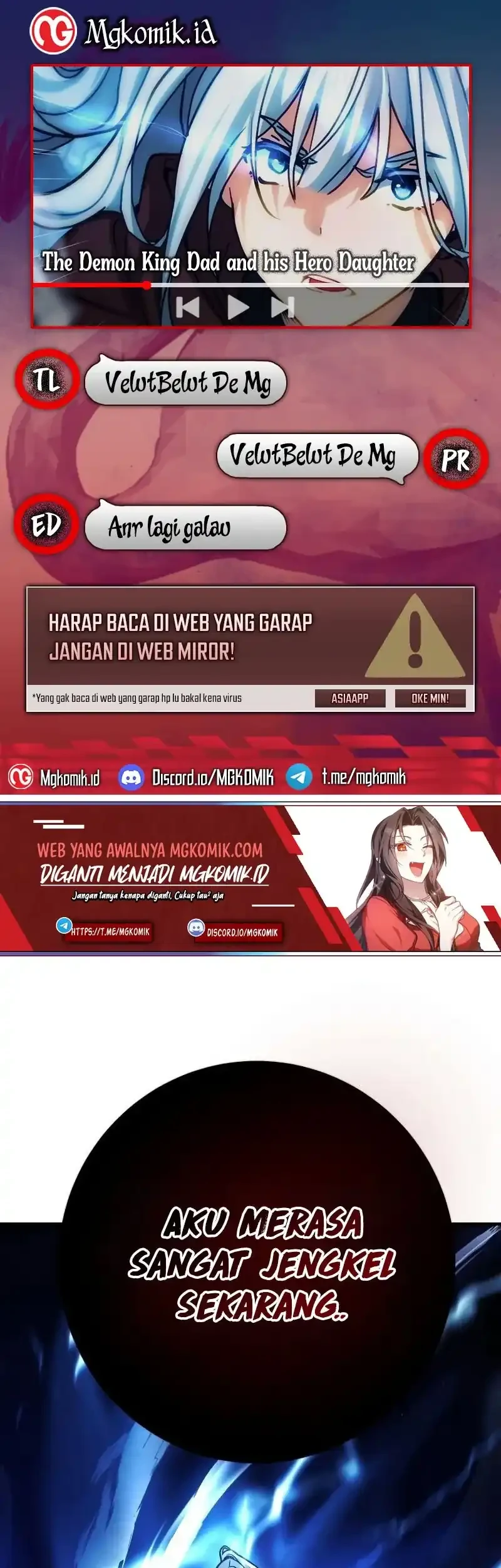 The Demon King Dad and his Hero Daughter Chapter 10 - halaman 1