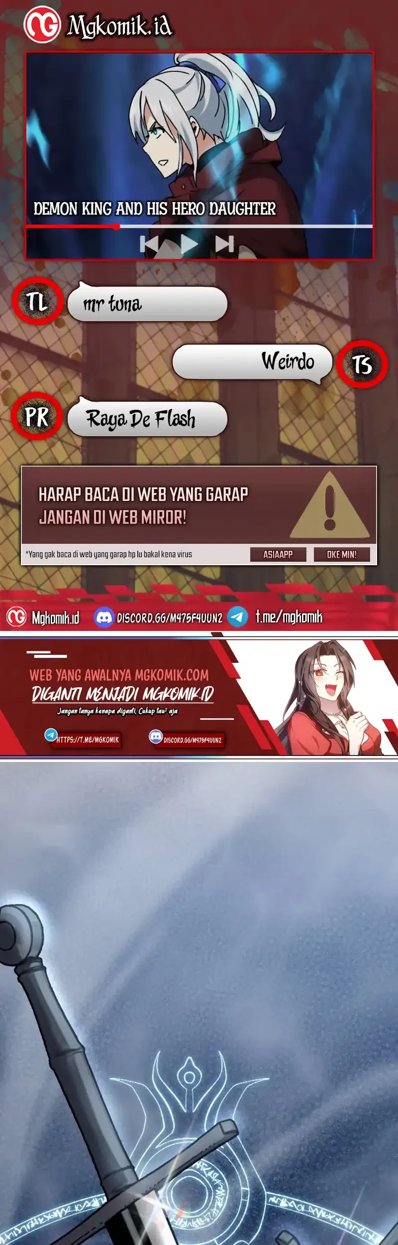 The Demon King Dad and his Hero Daughter Chapter 11 - halaman 1