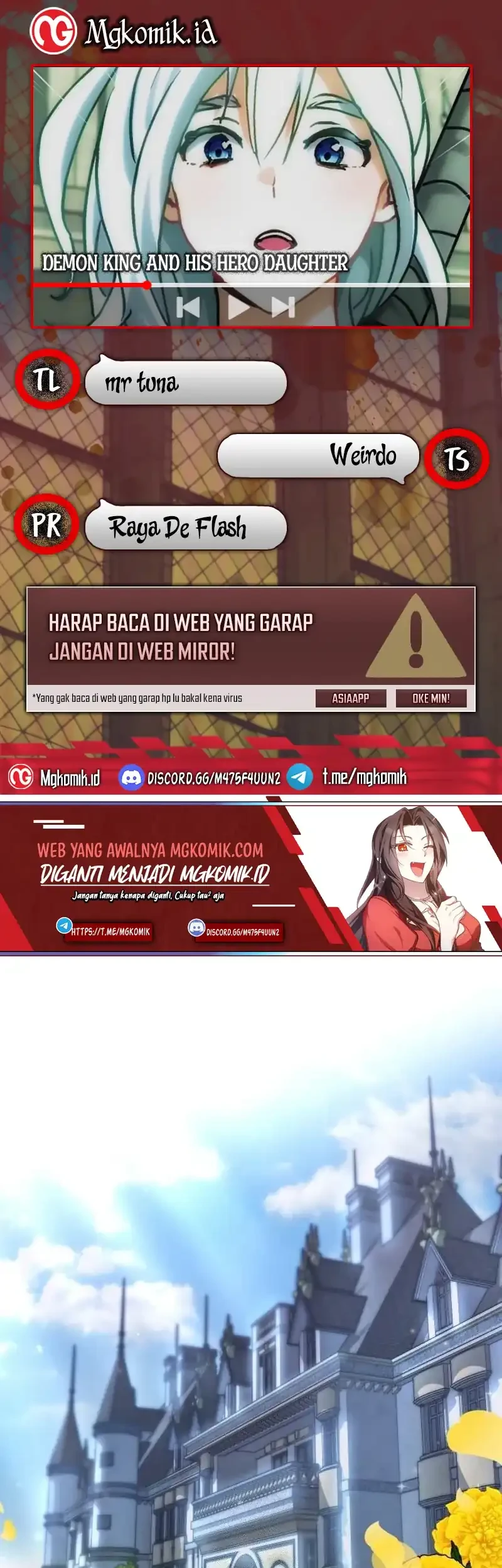 The Demon King Dad and his Hero Daughter Chapter 12 - halaman 1