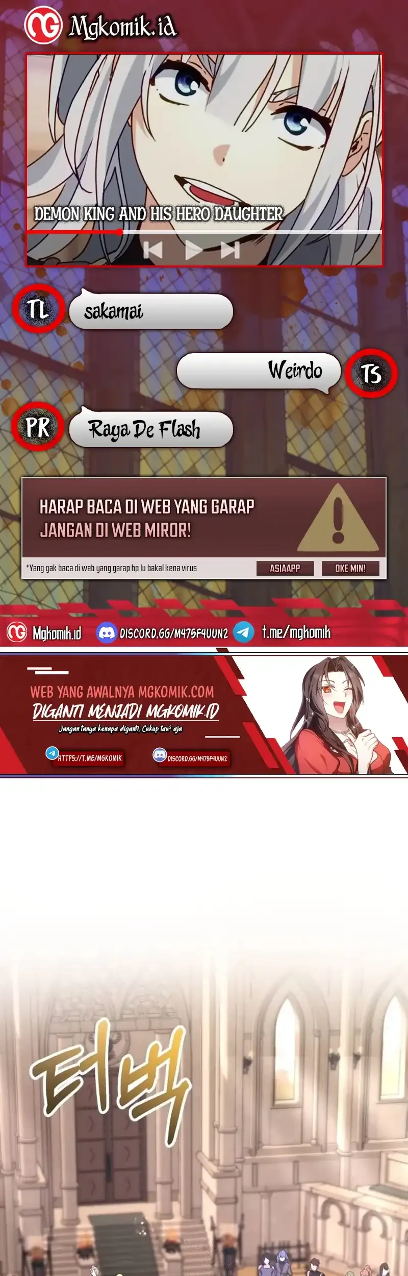 The Demon King Dad and his Hero Daughter Chapter 13 - halaman 1