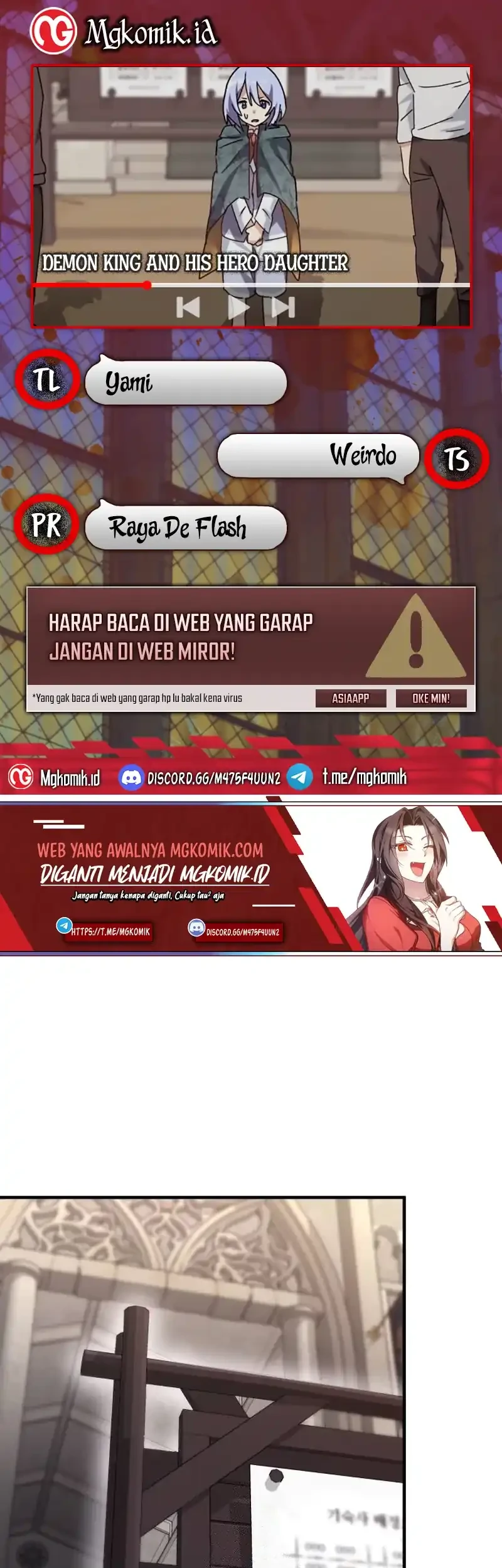 The Demon King Dad and his Hero Daughter Chapter 15 - halaman 1