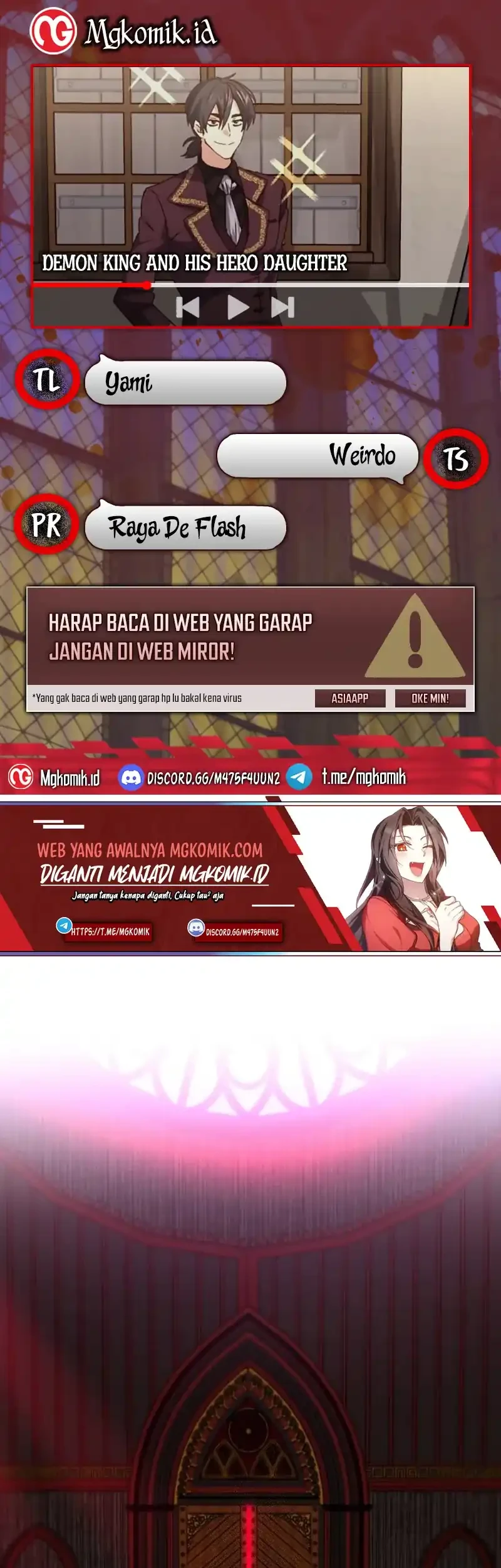 The Demon King Dad and his Hero Daughter Chapter 16 - halaman 1