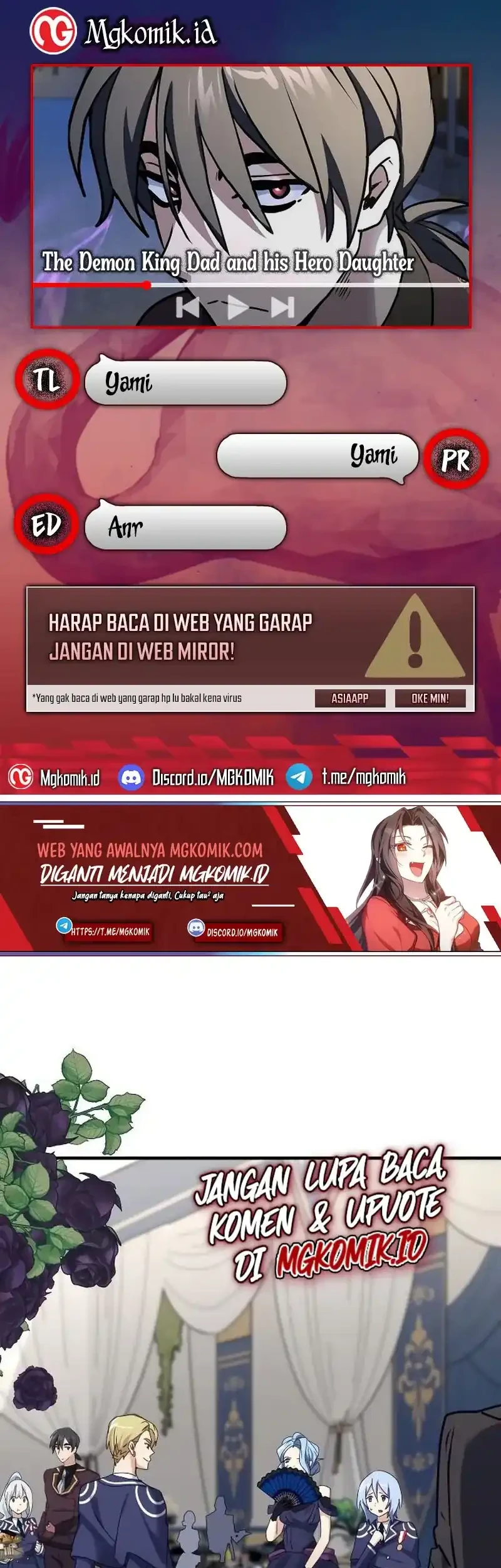The Demon King Dad and his Hero Daughter Chapter 18 - halaman 1