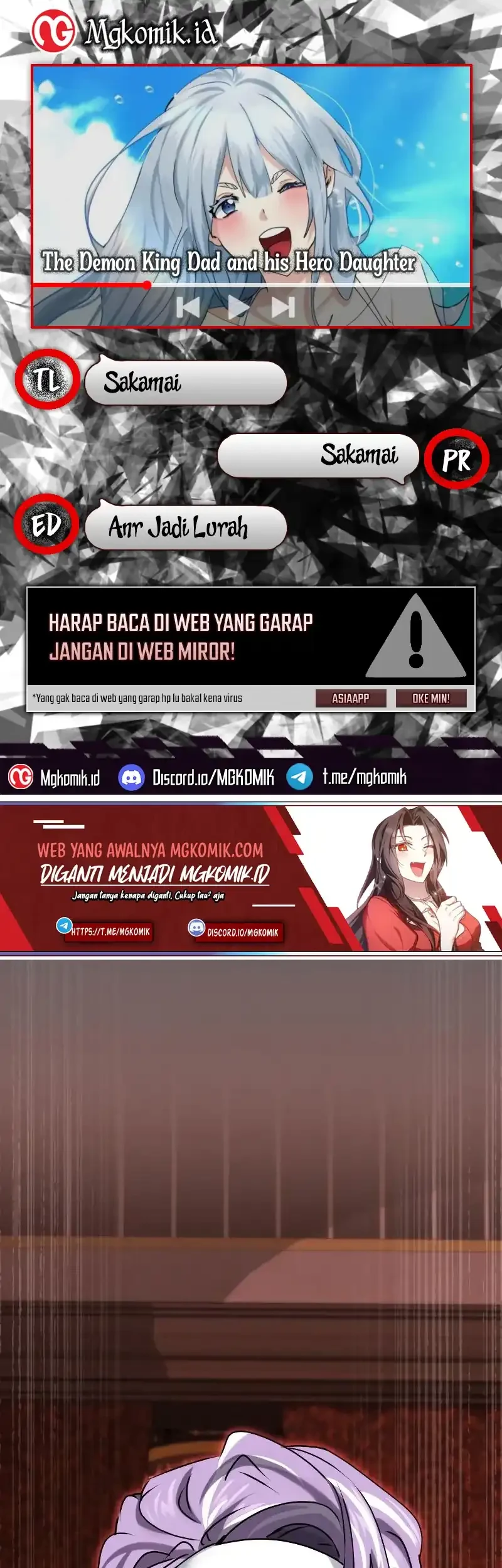 The Demon King Dad and his Hero Daughter Chapter 27 - halaman 1