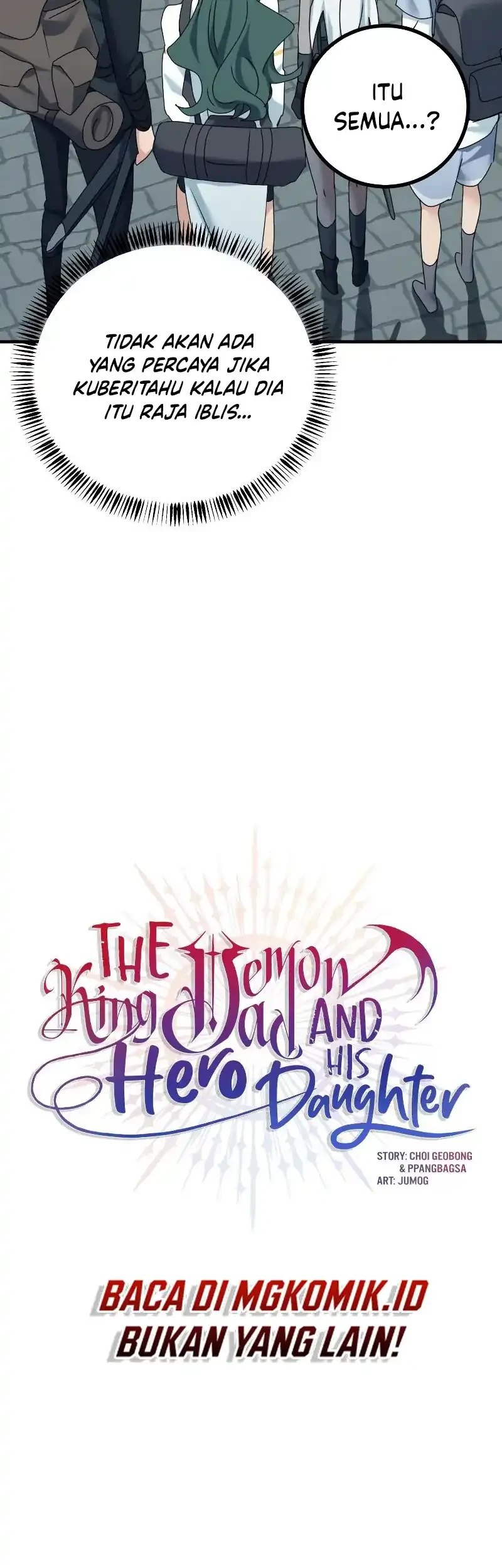 The Demon King Dad and his Hero Daughter Chapter 28 - halaman 37