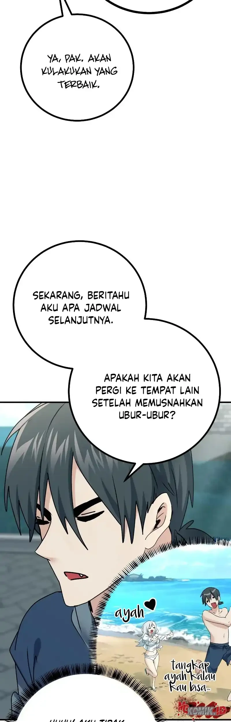 The Demon King Dad and his Hero Daughter Chapter 28 - halaman 47