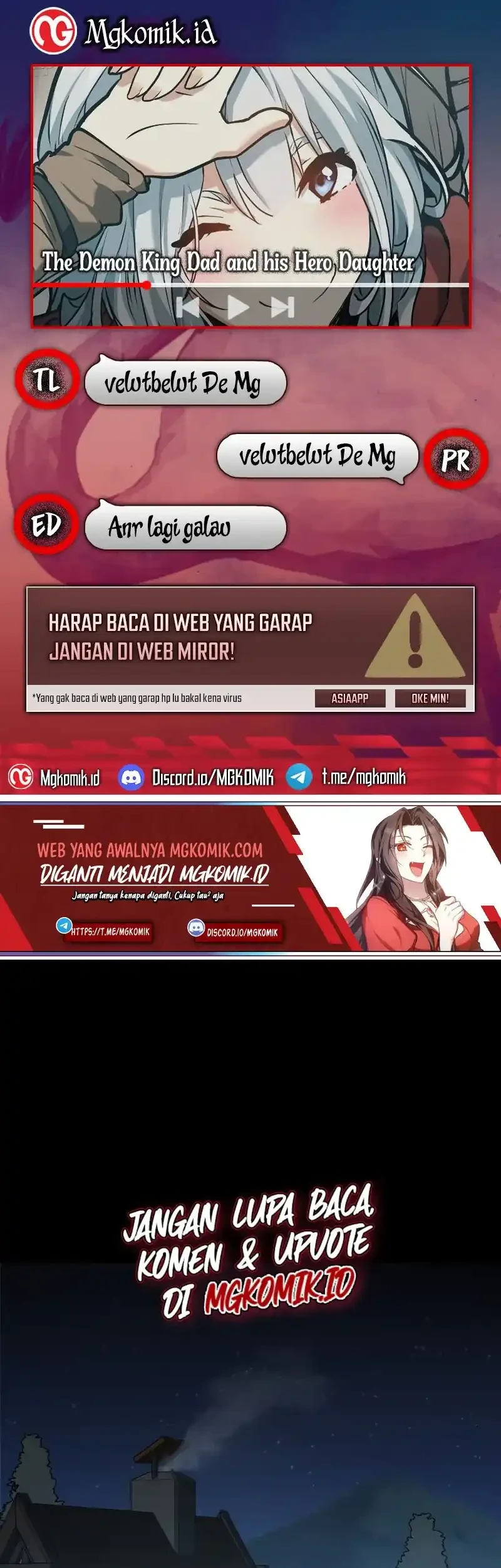 The Demon King Dad and his Hero Daughter Chapter 3 - halaman 1