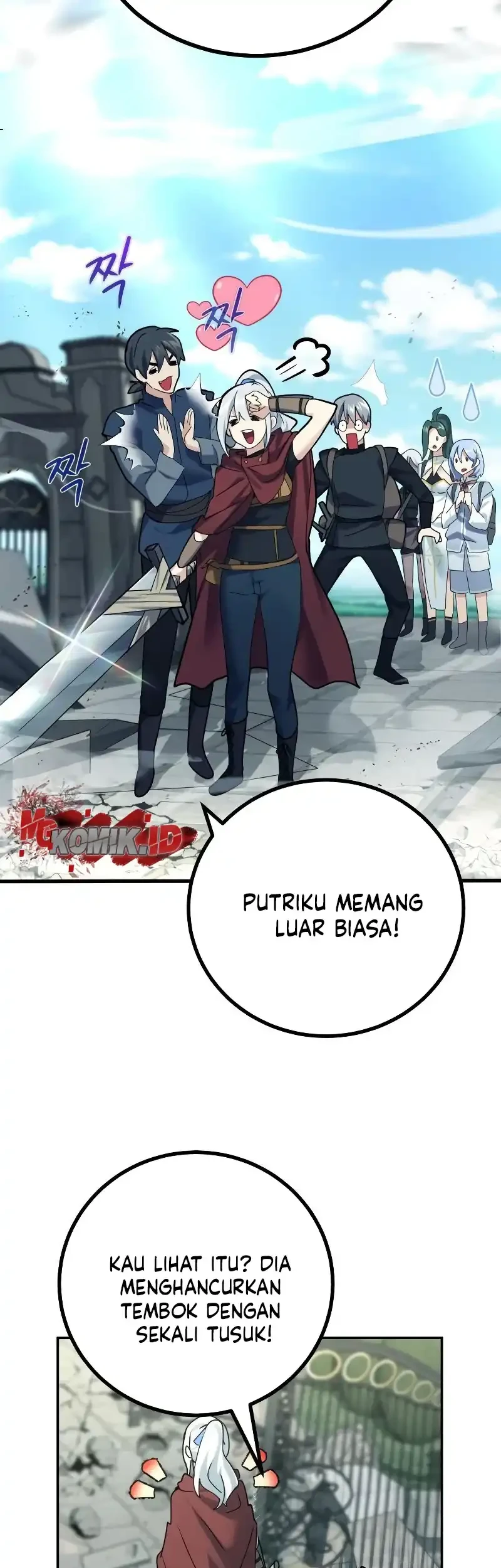 The Demon King Dad and his Hero Daughter Chapter 30 - halaman 69