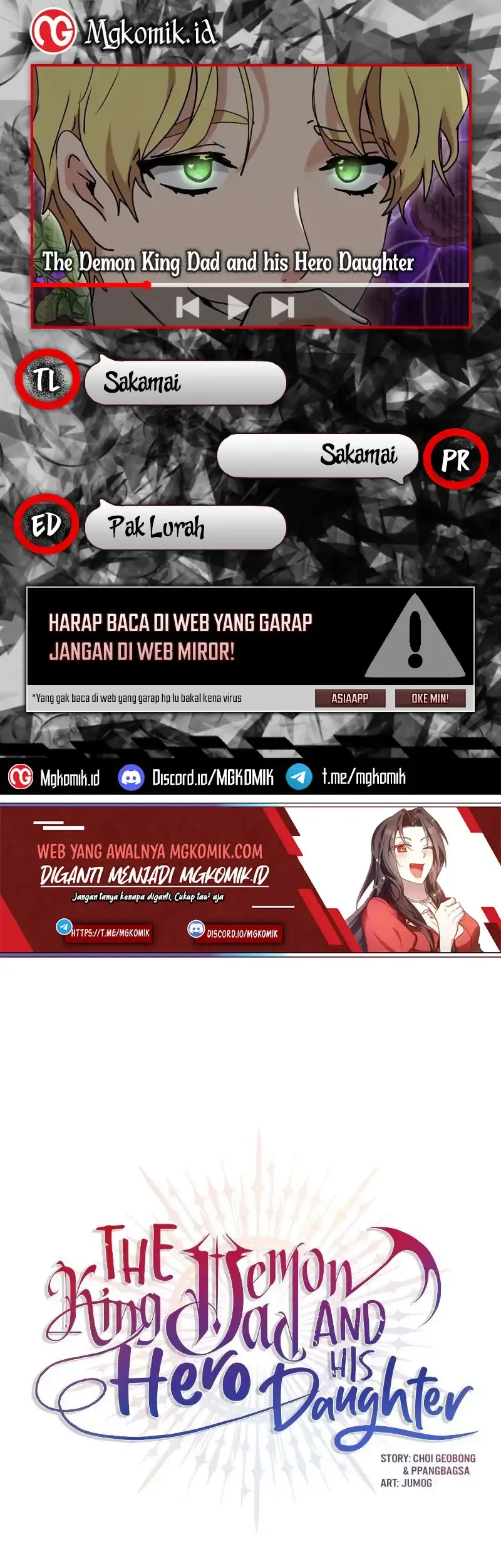 The Demon King Dad and his Hero Daughter Chapter 31 - halaman 1