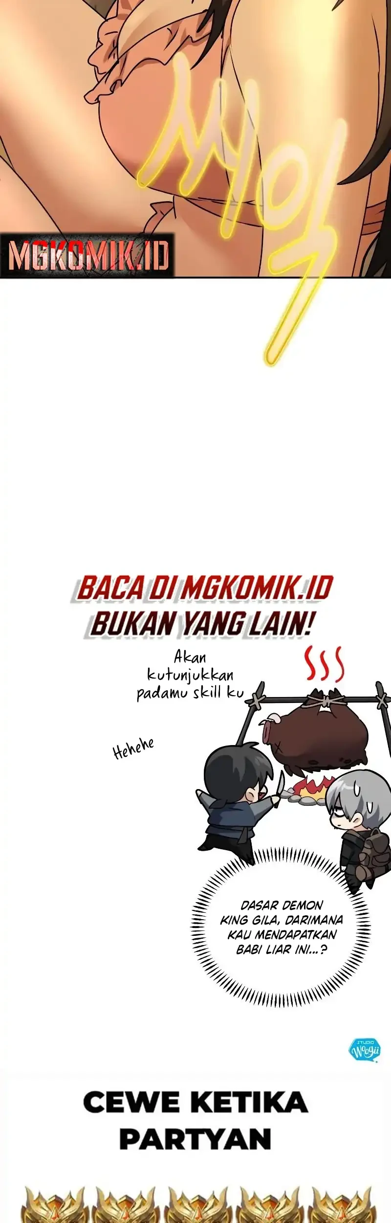 The Demon King Dad and his Hero Daughter Chapter 33 - halaman 113