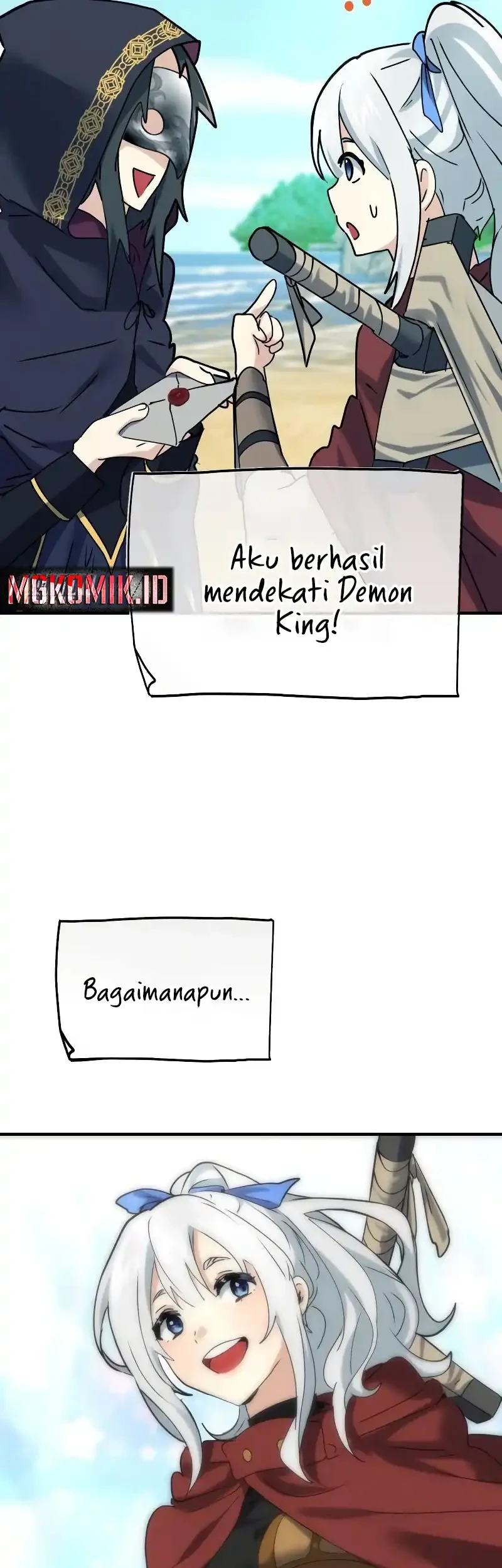 The Demon King Dad and his Hero Daughter Chapter 35 - halaman 111