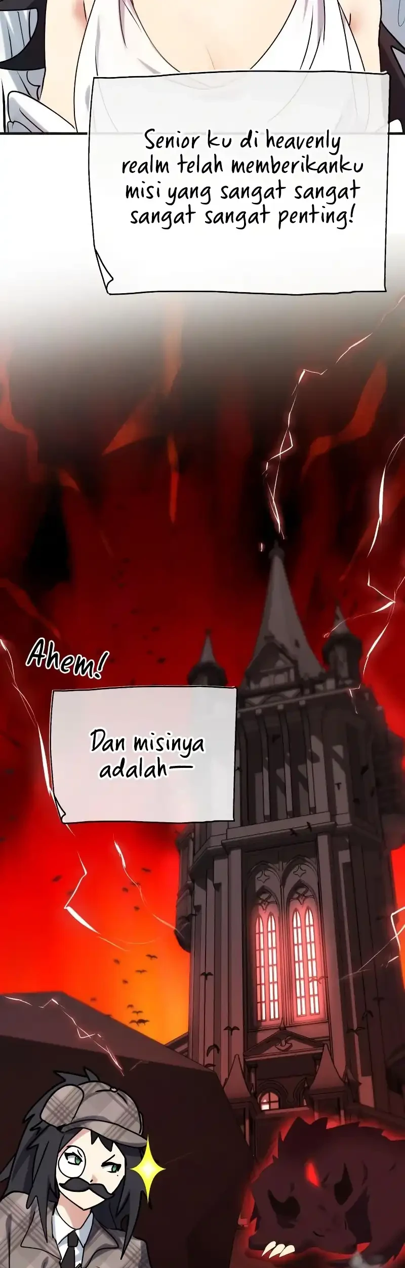 The Demon King Dad and his Hero Daughter Chapter 35 - halaman 29