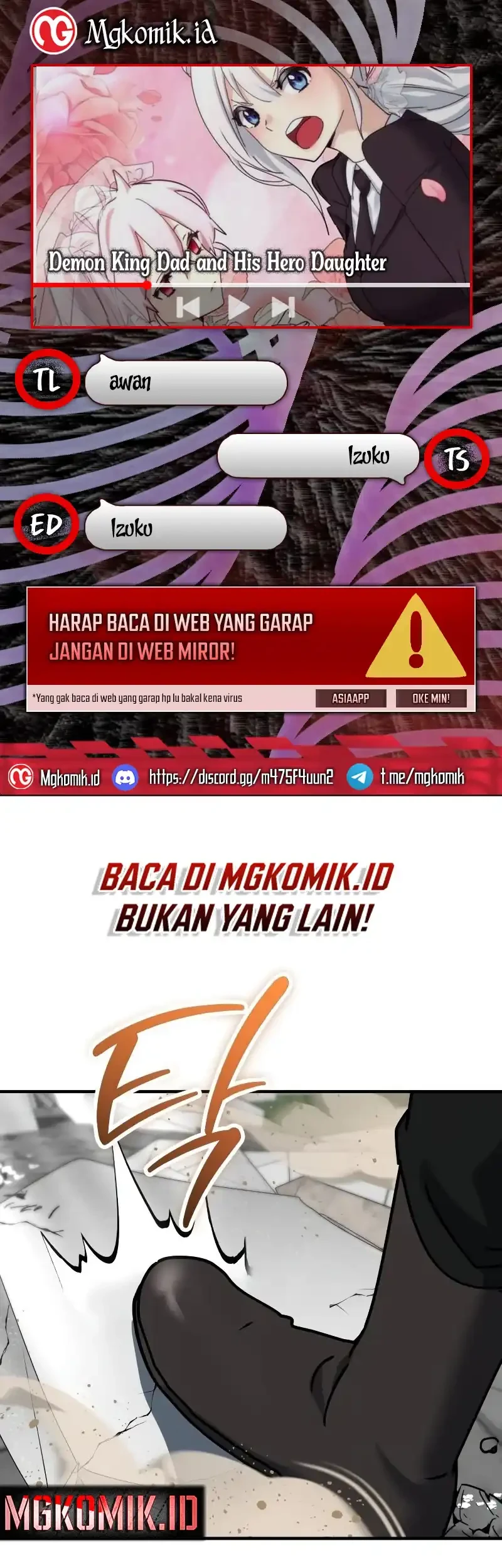 The Demon King Dad and his Hero Daughter Chapter 38 - halaman 1