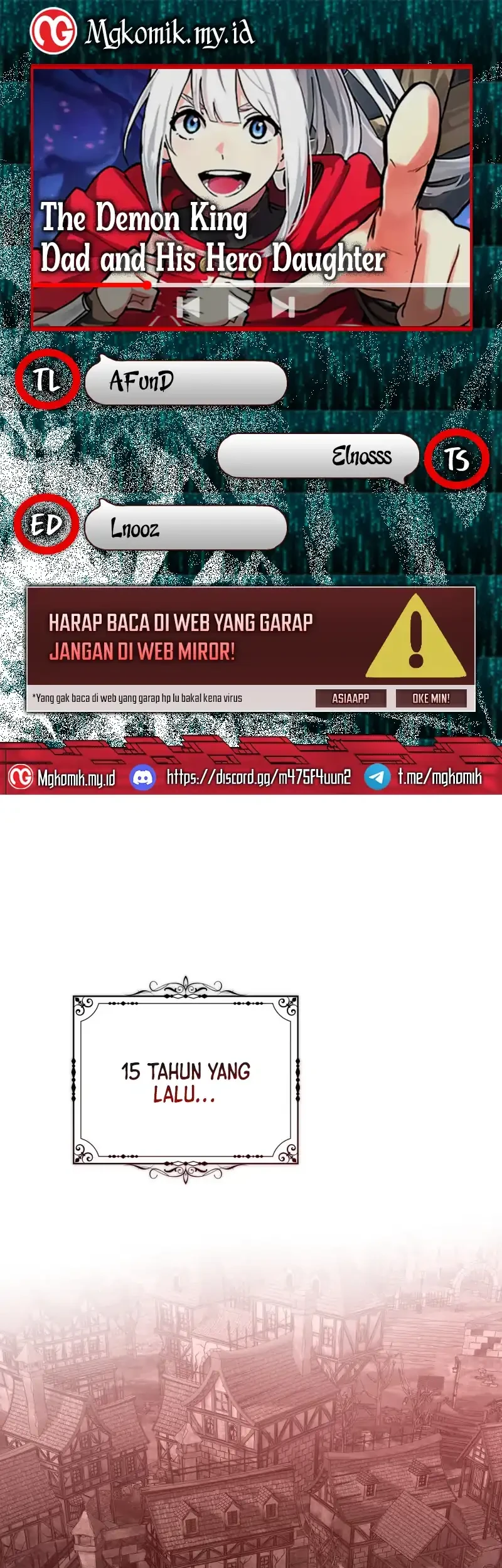 The Demon King Dad and his Hero Daughter Chapter 41 - halaman 1