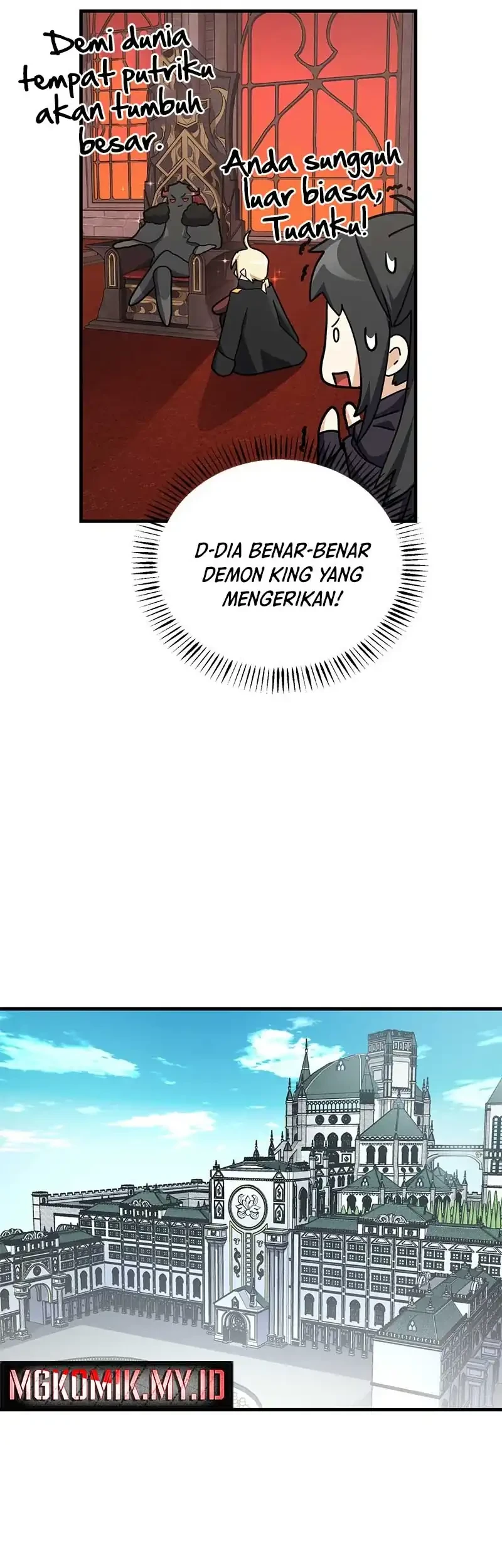 The Demon King Dad and his Hero Daughter Chapter 45 - halaman 34
