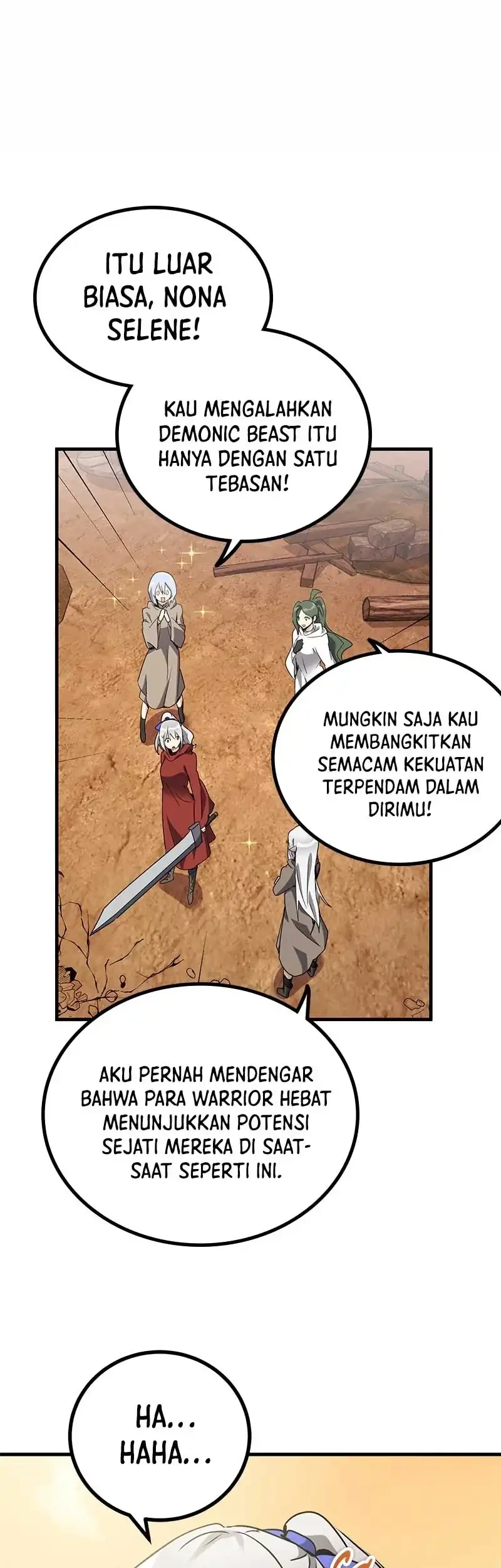 The Demon King Dad and his Hero Daughter Chapter 45 - halaman 72