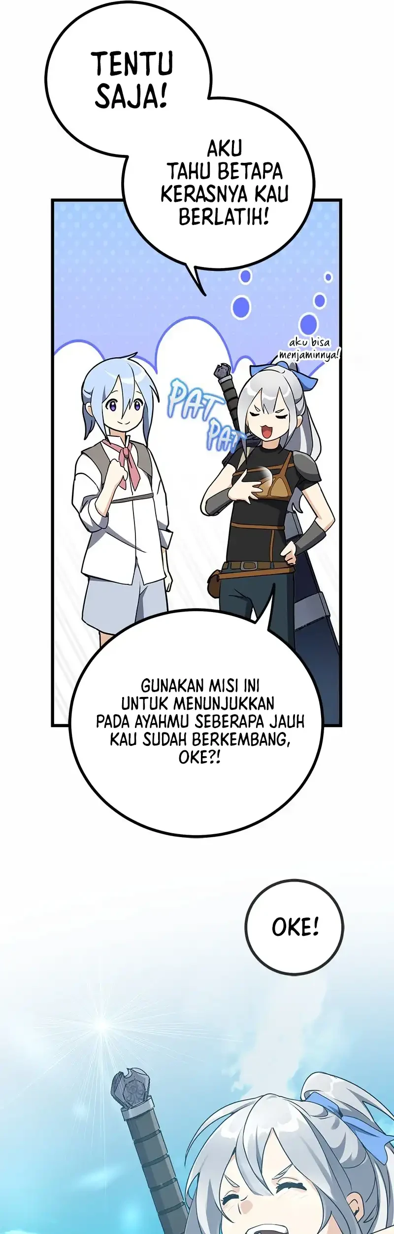 The Demon King Dad and his Hero Daughter Chapter 46 - halaman 65