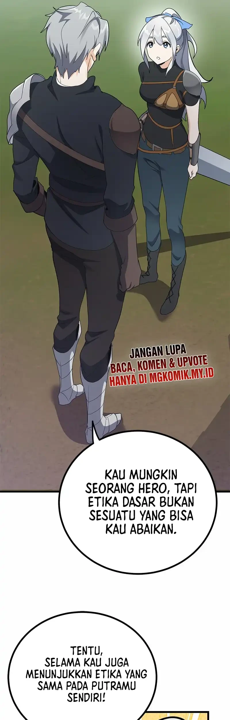 The Demon King Dad and his Hero Daughter Chapter 46 - halaman 94