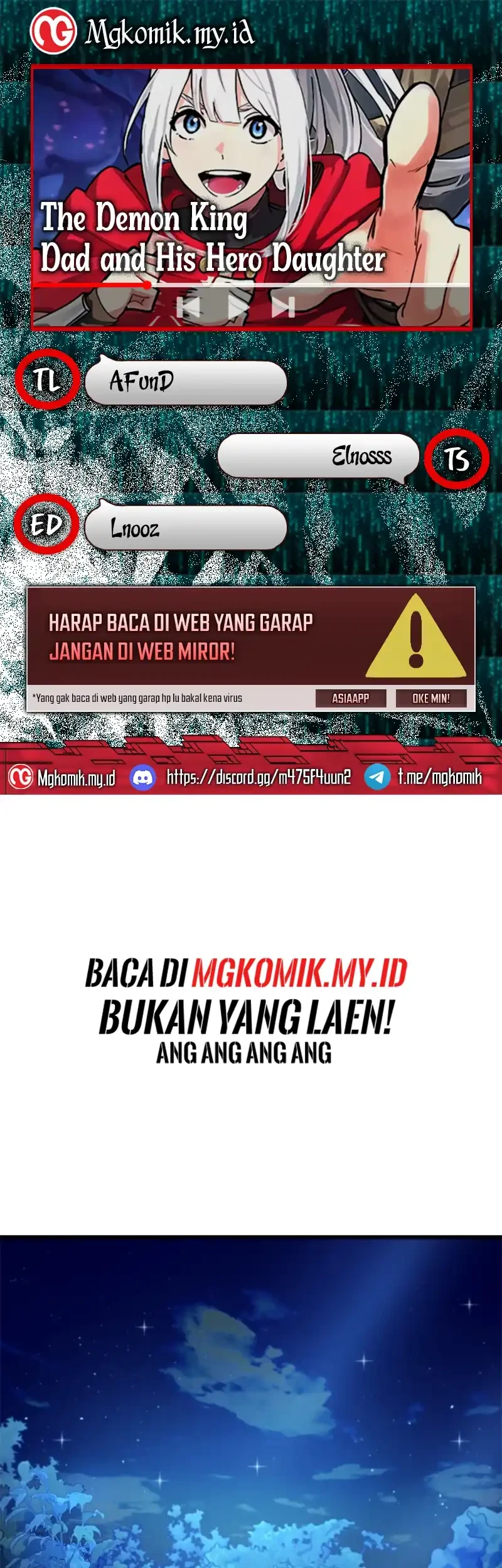 The Demon King Dad and his Hero Daughter Chapter 48 - halaman 1