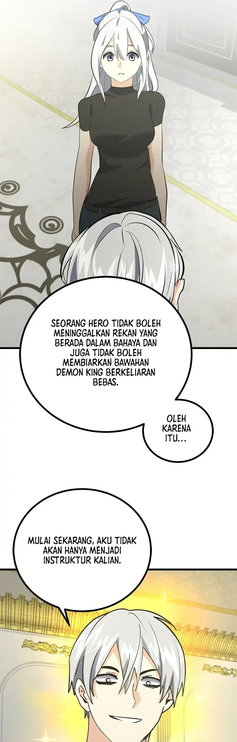 The Demon King Dad and his Hero Daughter Chapter 48 - halaman 70