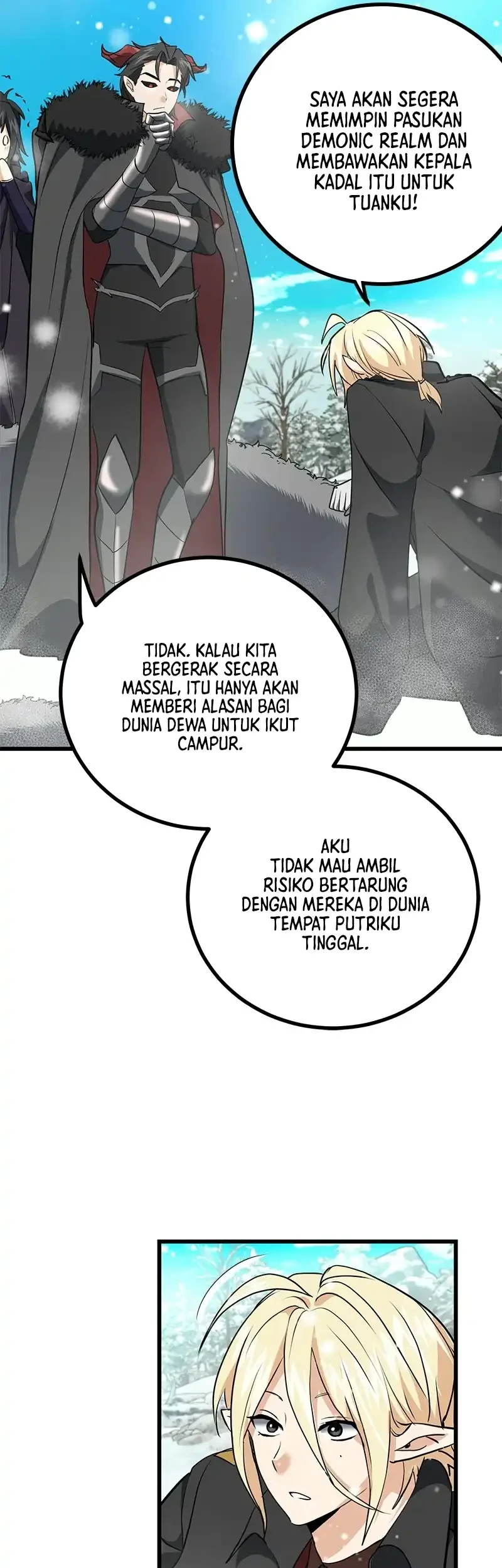 The Demon King Dad and his Hero Daughter Chapter 49 - halaman 53