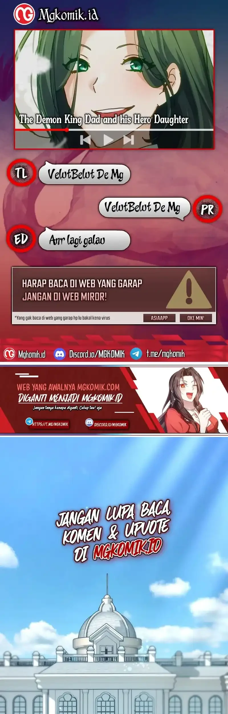 The Demon King Dad and his Hero Daughter Chapter 5 - halaman 1