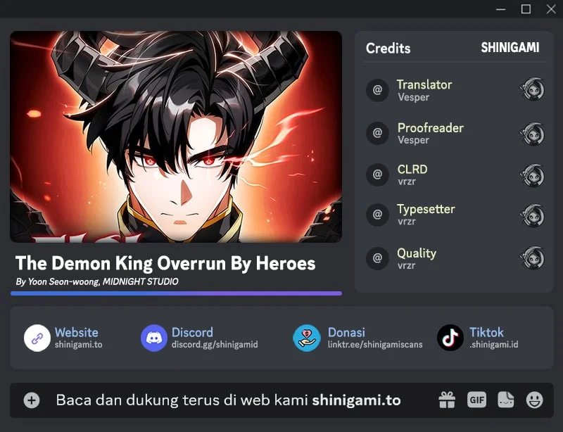The Demon King Overrun by Heroes Chapter 24 - halaman 1