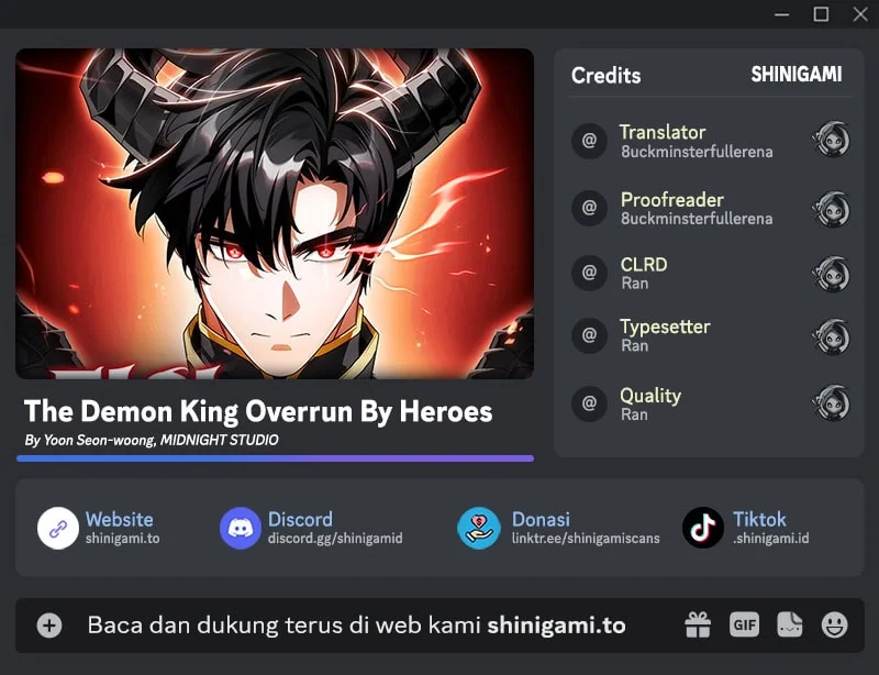 The Demon King Overrun by Heroes Chapter 36 - halaman 1