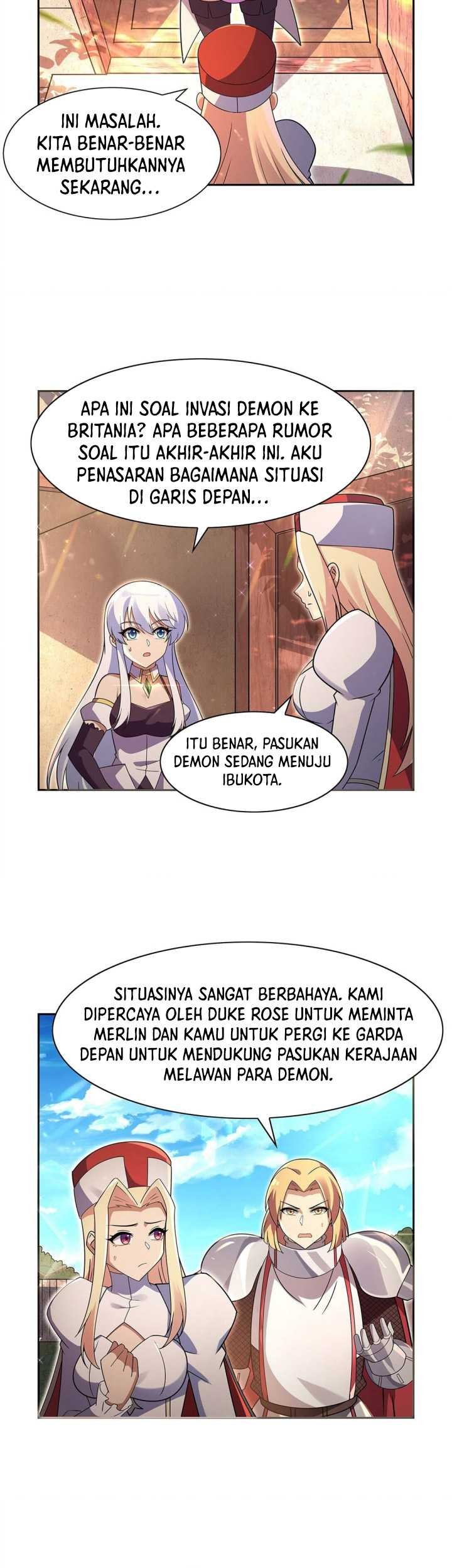 The Demon King Who Lost His Job Chapter 411 - halaman 18