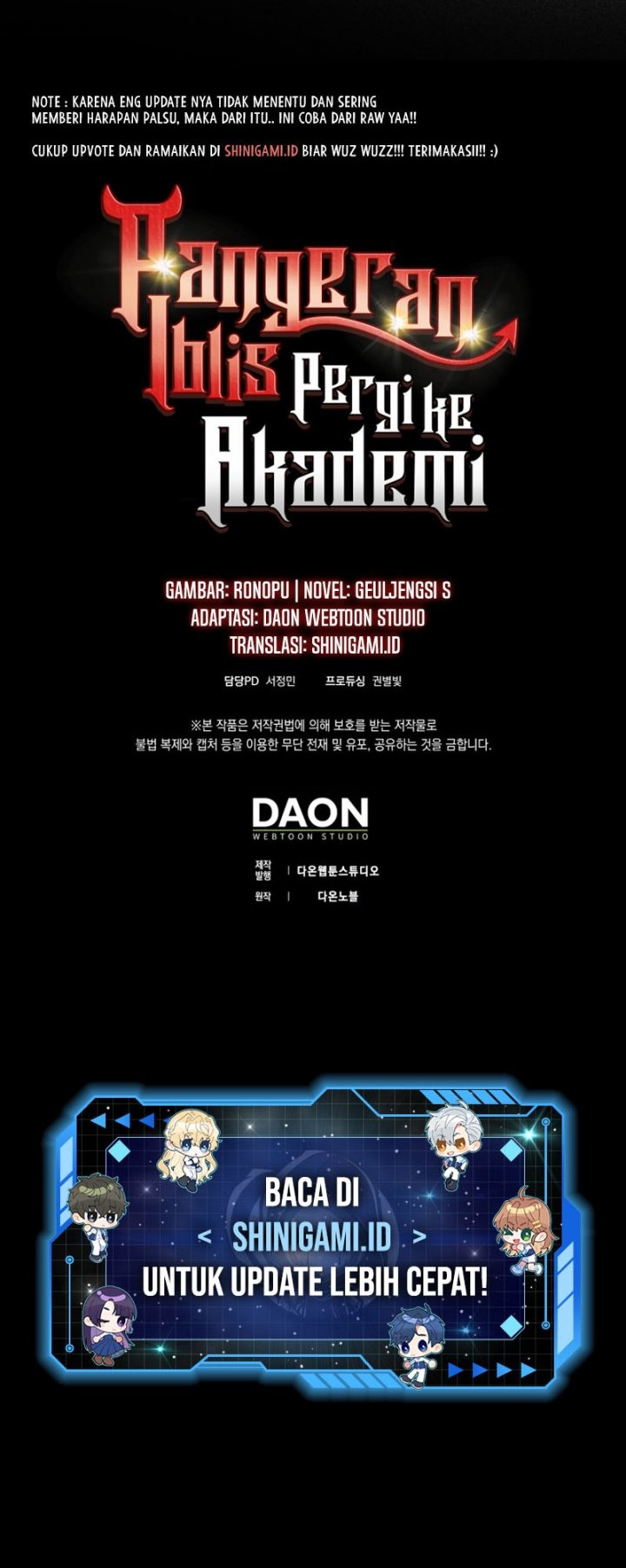 The Demon Prince Goes to the Academy Chapter 34 - halaman 65