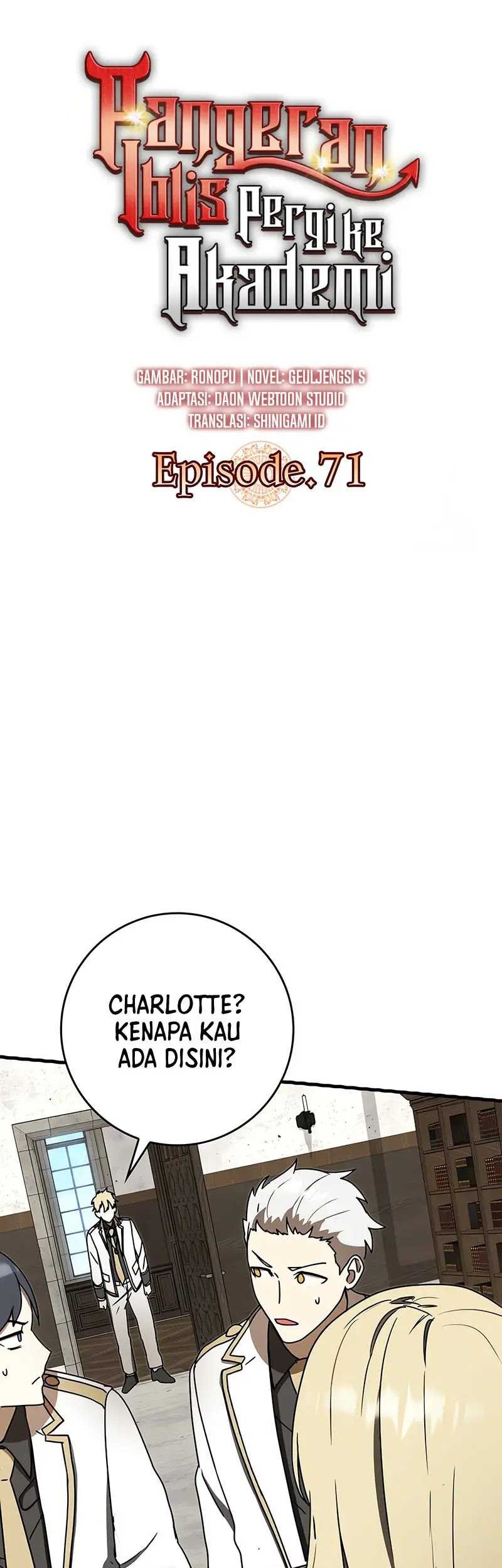 The Demon Prince Goes to the Academy Chapter 71 - halaman 7